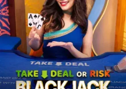 Take Deal or Risk Blackjack — live spel LuckyBoom
